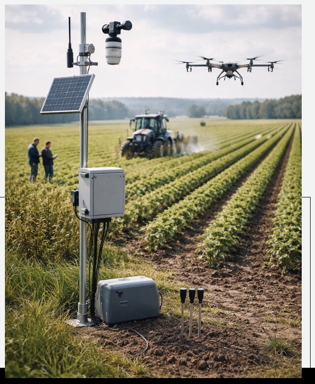 Разработка IoT мониторинга полей в Хабаровске от 8745 р. | АвикейХбр